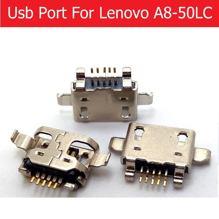 Новый USB-разъем для зарядного устройства для Lenovo TAB 2 A8-50LC, разъем USB-порта для Lenovo A5500, замена разъема для зарядной док-станции (art.: 3920ceddb038c) - 3920ceddb038c