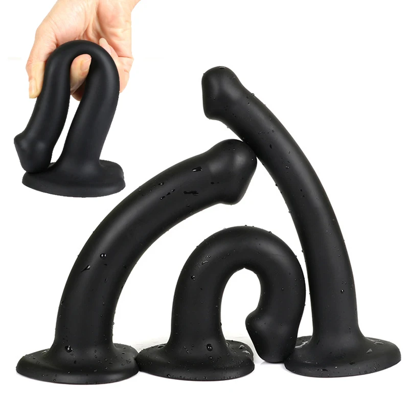 20 см длинный анальный дилдо реалистичный пенис из силикона для женщин и мужчин массаж простаты анальные пробки секс-продукты взрослые игрушки.