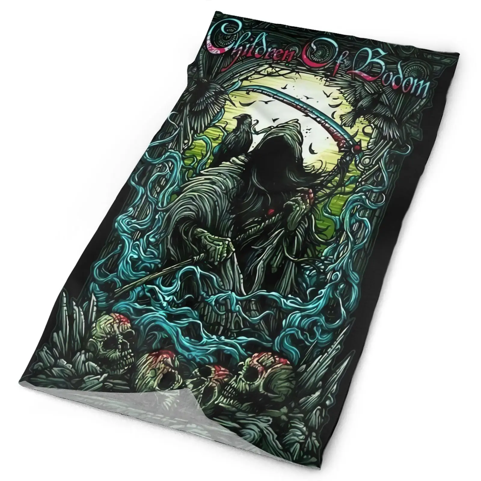 

Of Bodom Finland Melodic Death Metal 5811 Men's Bandana Mask Scarf Women Head Scarf Bandana Military Face Mask Snowboard Scarf