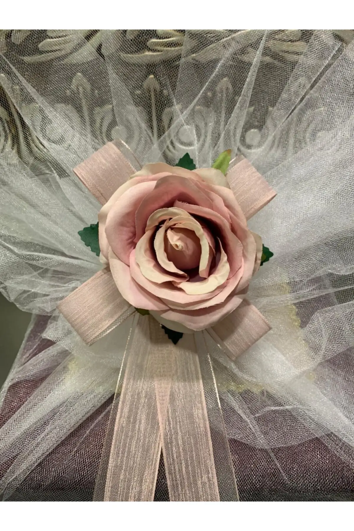 

Big size Boha Ornament Blossom henna bride veil welon