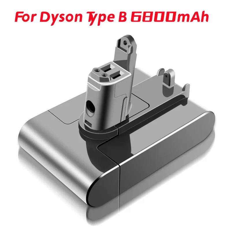 

22.2V 6800mAh Type B Replacement Battery for Dyson DC31 DC35 DC34 DC44 Handhold Vacuum Cleaner (Only Fit Type B,Not fit Type A)