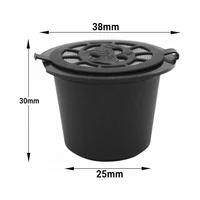 6pcs for nespresso maker machine refillable reusable coffee filter capsule pods refillable coffee capsule refilling filter coffe