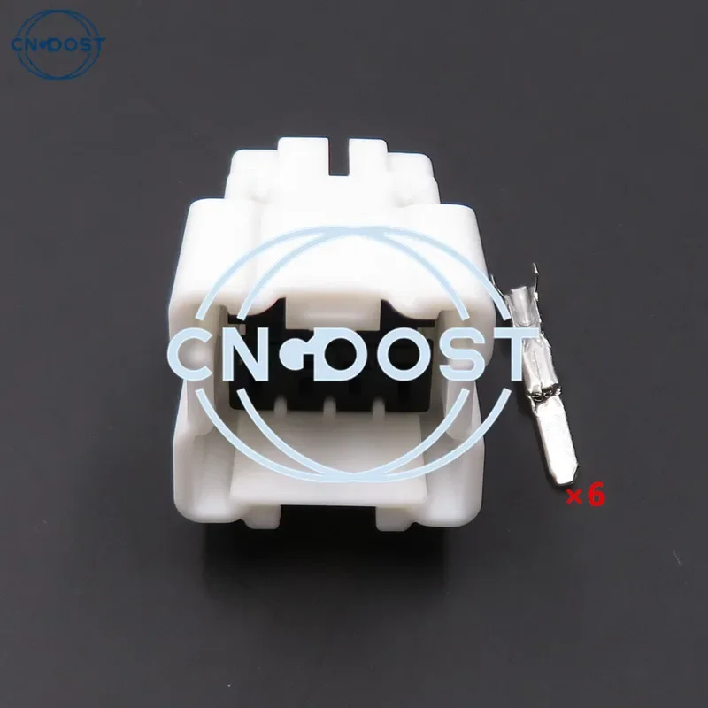 

1 комплект, 6-контактный разъем переменного тока в сборе, автомобильный широкий разъем рулевого стоп-сигнала 6098-6970 6098-6947, вилка кабеля для заднего фонаря