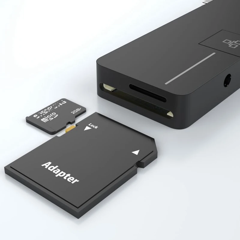 Док-станция-адаптер Type-C для USB-док-станции Surface Pro X/Pro8 — совместимая передача