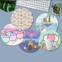 your own mats funny cute cat gamer play mats round gaming mousepad gaming mousepad rug for pc laptop notebook