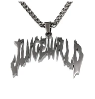 juice wrld fashion brand pendant necklace men and women hip hop personality couple street all match jewelry