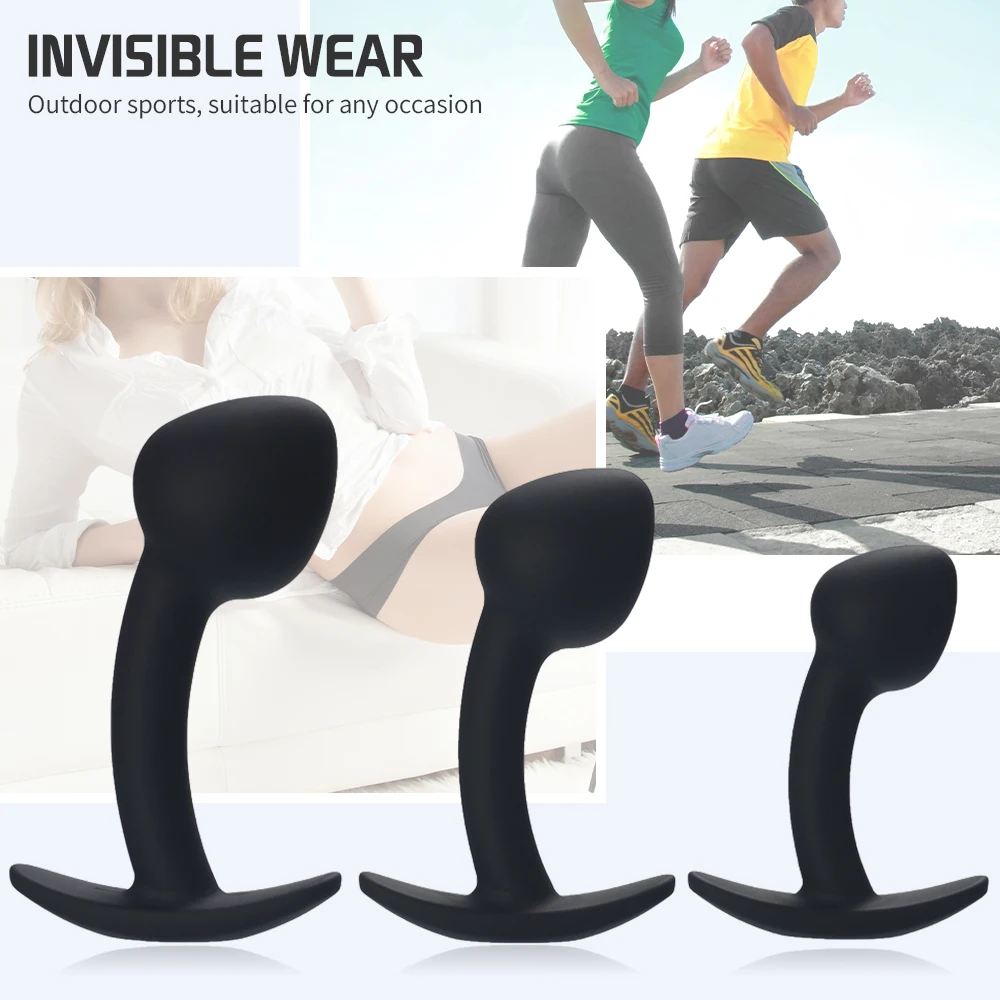 Анальная пробка в виде гриба секс-шоп Высококачественная силиконовая Мужской