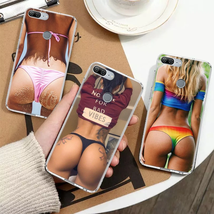 

Beach beauty sexy back ass Phone Case For Huawei P Smart Z 2021 Y5 Y6 Y7 Y9 Honor 9X 50 20 Pro 10i 9 Lite 8A 8S 8X 7S 7X 7A Cove