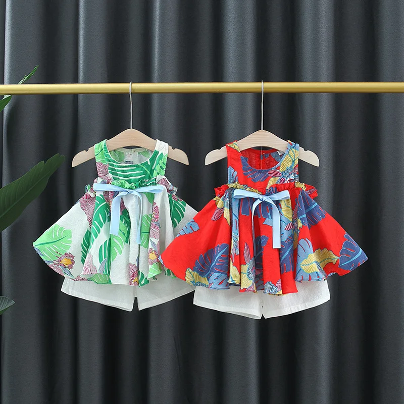 

Infant Girls Princess Dresses Summer Fashion Puff Sleeves New Born Baby Chiffon Clothes Newborn Dress Clothing Mesh Cute Wear