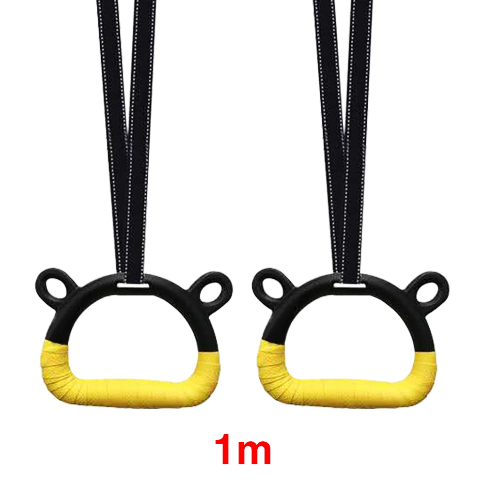 

Strengthen Muscle Indoor Training Equipment Ergonomic Adjustable Strap Gym Non Slip Home Hanging Children Fitness Ring