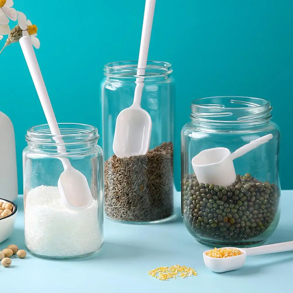 

4Pcs Sugar Spoon Durable Smooth Edges Large Capacity Household Supplies Measuring Scoop Measuring Spoon