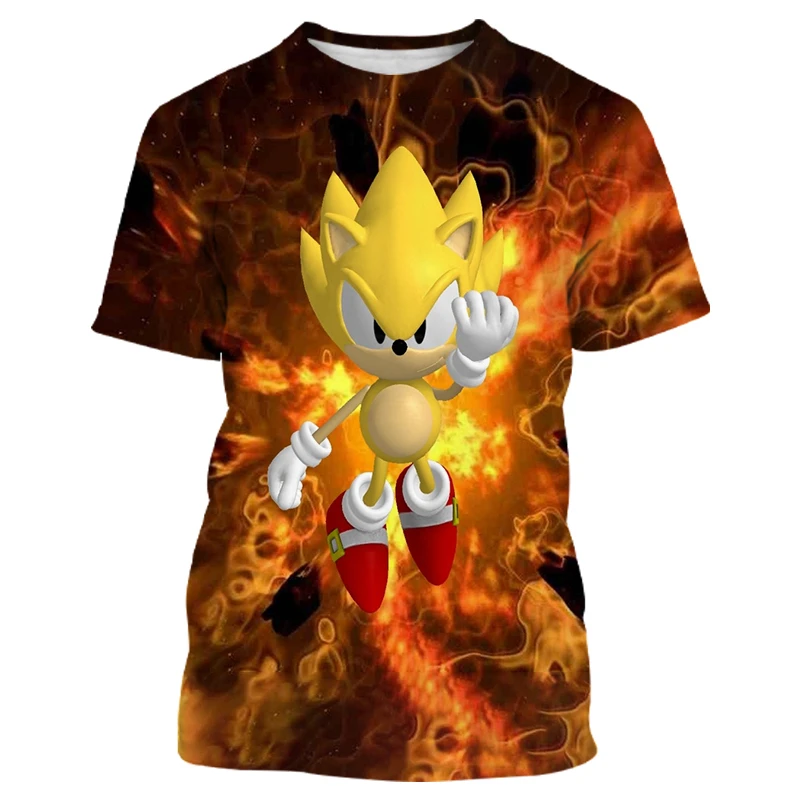 

Детская суперзвуковая футболка, новинка 2022, летние Мультяшные футболки для мальчиков, футболка для маленьких мальчиков, детская одежда, удо...