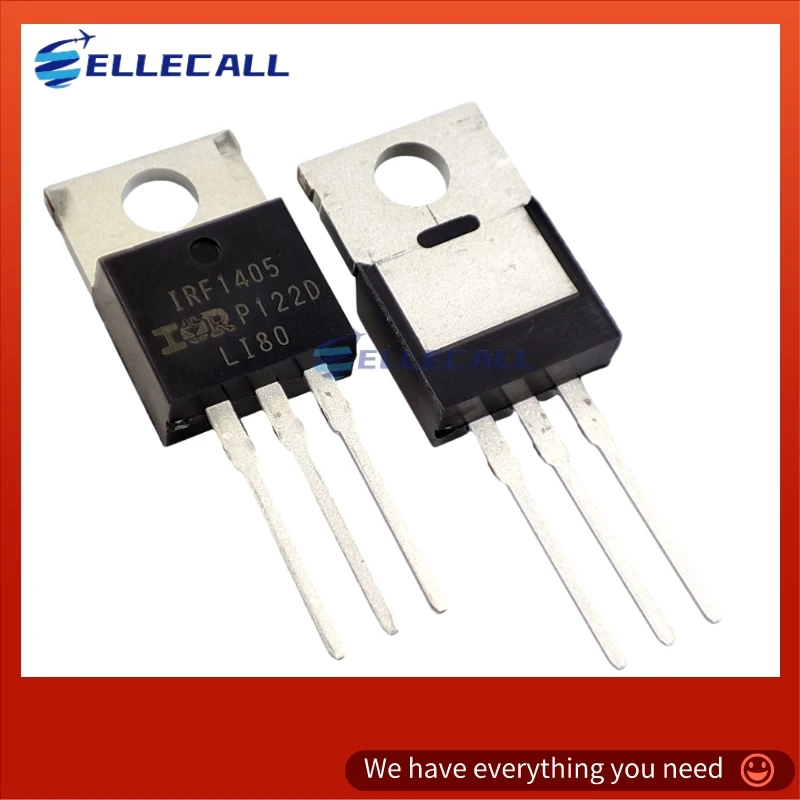 10 шт./лот IRF1405PBF IRF1405 TO220 55V 169A MOSFET новые оригинальные упаковки IC