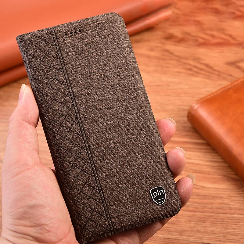 

Business Cloth Leather Magnetic Flip Phone Case for LG G7 G8 G8S Q6 Q7 Q8 V30 V40 V50 V60 ThinQ Plus Wing Velvet 5G UW Cover