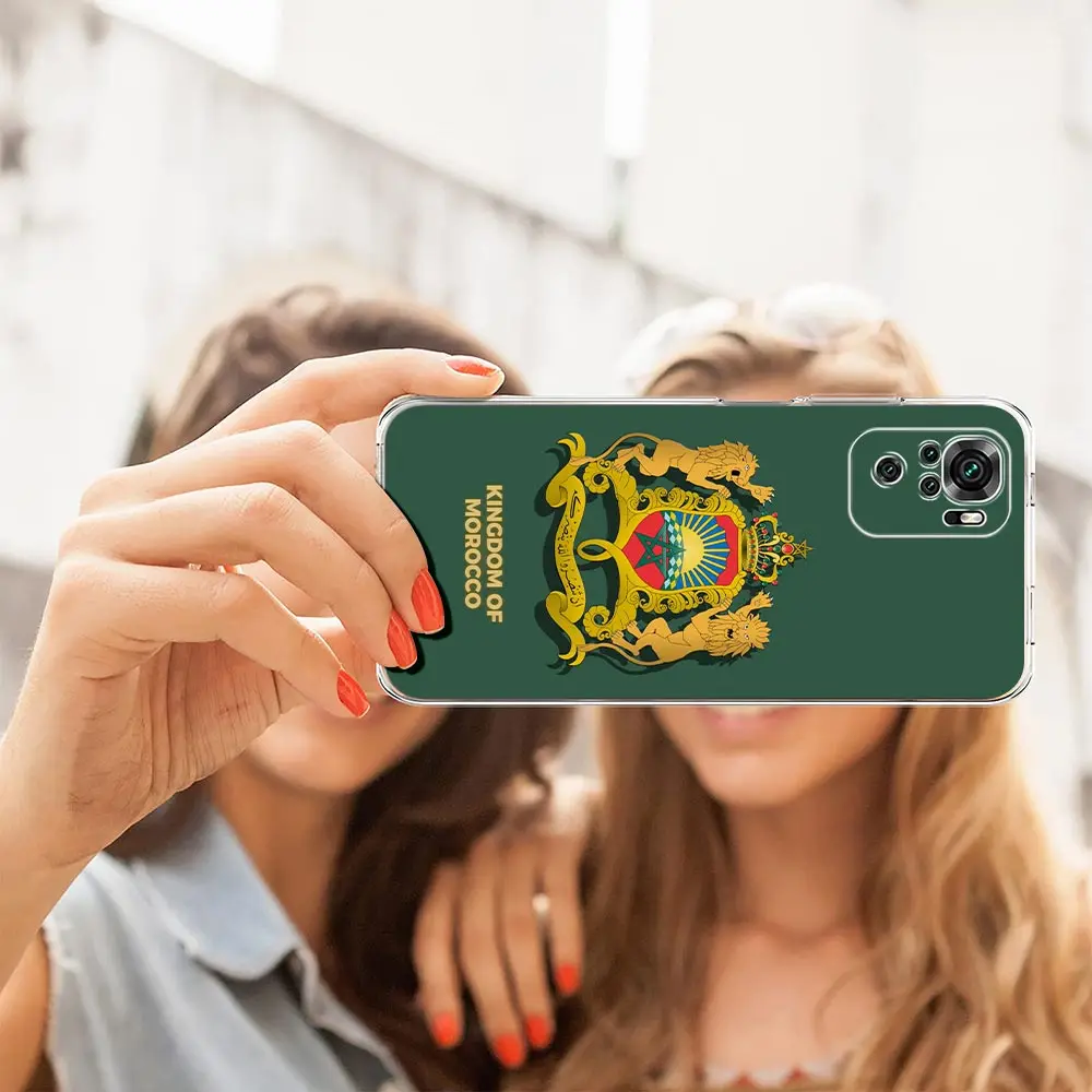 Чехол для телефона с паспортом марокканского флага Марокка для Xiaomi Redmi Note 14 13 12 4G 9 8 10 11 Pro Plus 5G 14C 13C 12C 10C 9C Прозрачный чехол (art.: 3920cd5fa67d1) - 3920cd5fa67d1