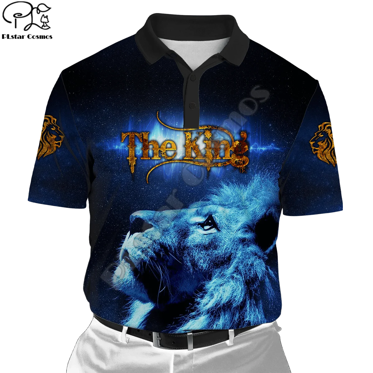 Рубашка-поло в стиле Харадзюку для мужчин и женщин повседневная смешная рубашка