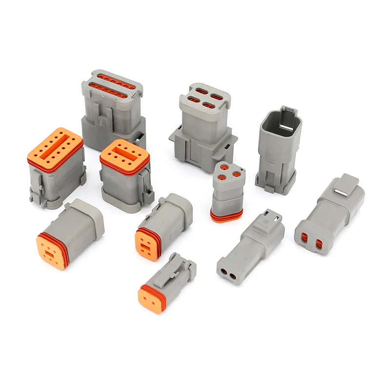 Автомобильный коннектор серии DT E003, 2/3/4/6/8/12-pin