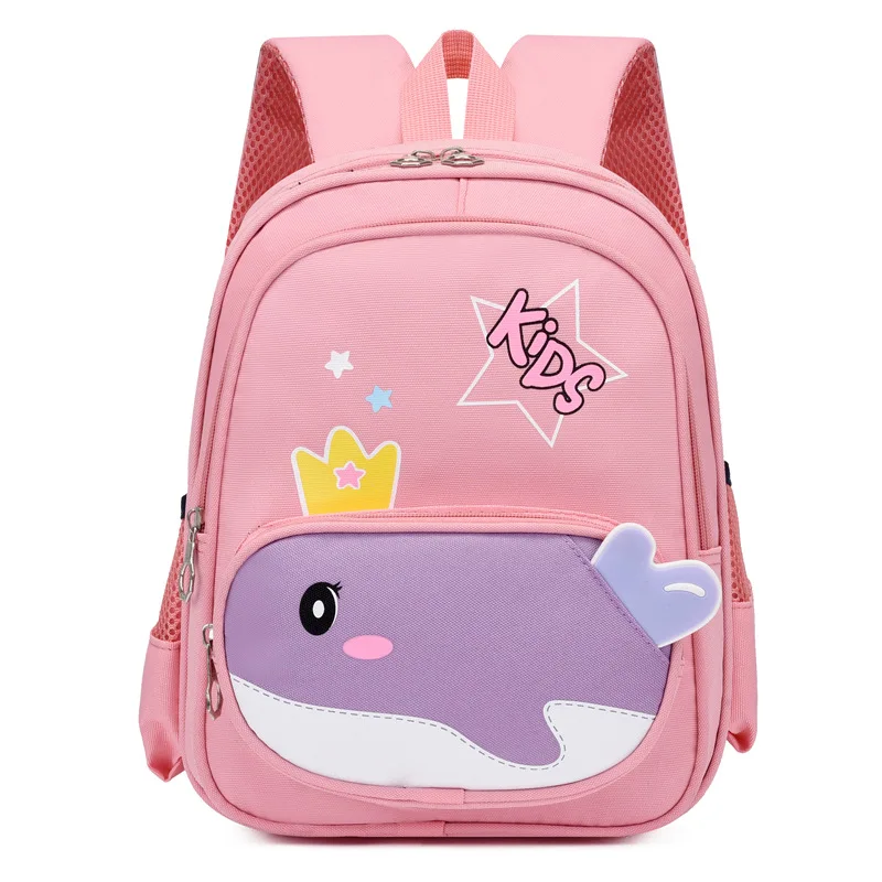 Children's Schoolbag Kindergarten Children Cartoon Backpack 3-6 Years Old Preschool Boys and Girls Load Reduction Backpack