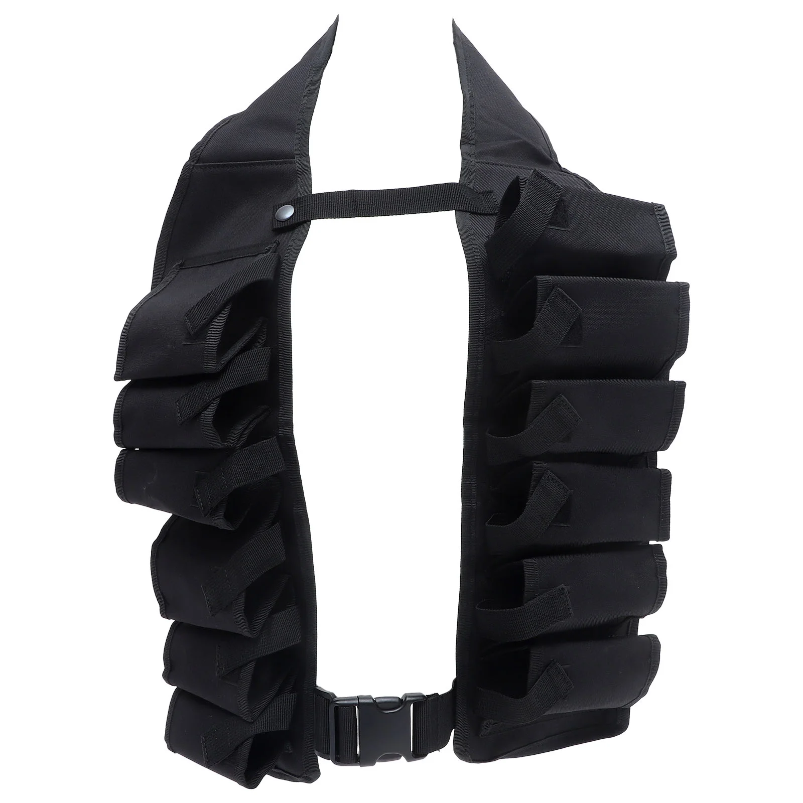 

12 Pocket Beer Belt Storage Bag Oxford Containing Organizer Pouch Shoulder Can Holster Pack Hiking Running Vest Waist Camping