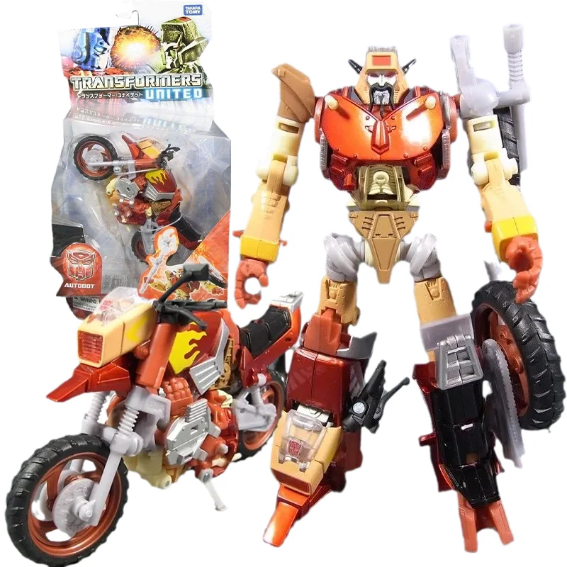 

Takara Tomy Genuine Transformers Toys UN18 Wreck Gar Anime Action Figure Deformation Robot Toys For Boys Children Christmas Gift