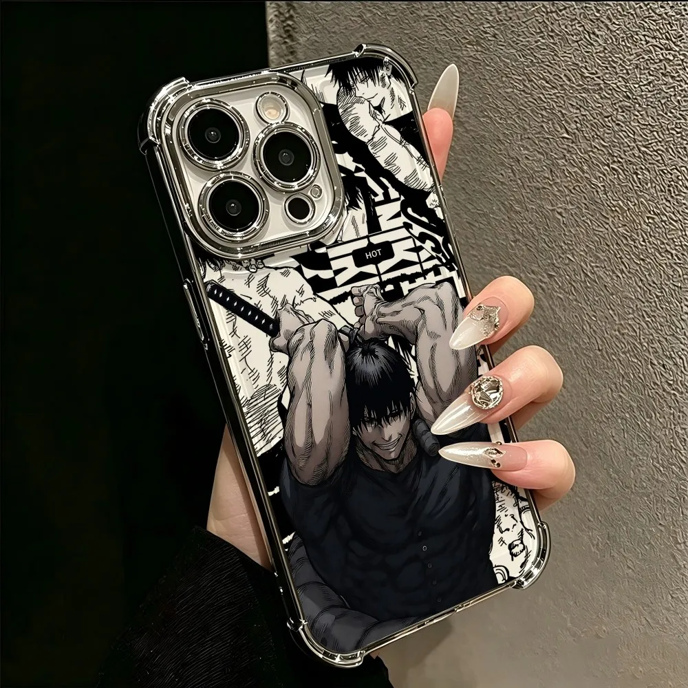 Фото Чехол для телефона с покрытием для Xiaomi Redmi A7 15 A3 15C 14C K50 A1 Note 15 14 13 12 12s Pro Plus 4G 5G, противоударный, стильный, FushiguroS TojiS №3