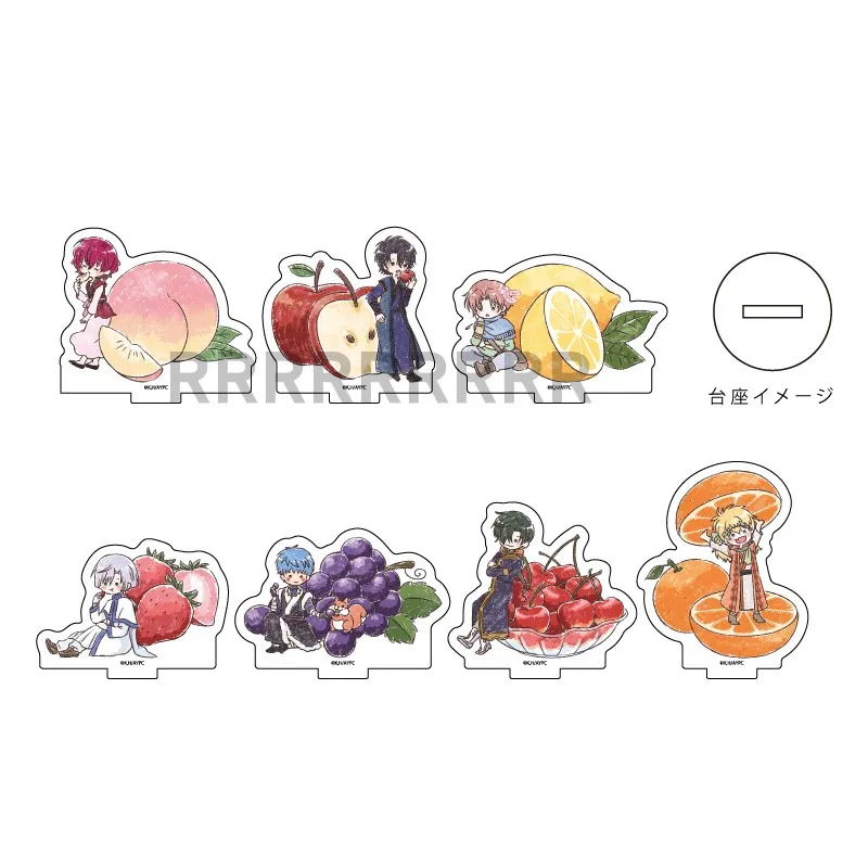 

Anime Akatsuki no Yona Mini Figure Standing Doll Yona of the Dawn Yun Son Haku Small Acrylic Stand Model Plate Cosplay Toy Gift