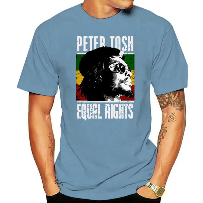 

NEW PETER TOSH T-SHIRT SIZE S M L XL 2XL 3XL TEE USA SIZE EM31 Cotton Tee Shirt Fashion Cool
