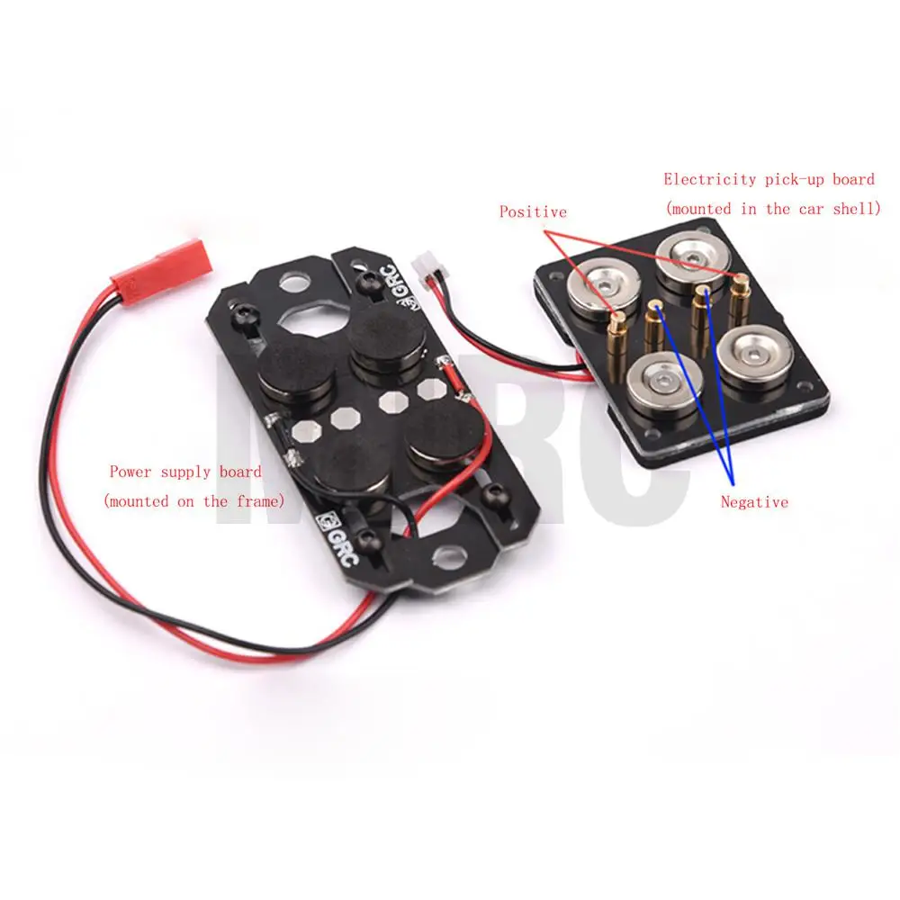 

Grc Magnet Power Supply Body Post Universal Magnet Car Shell Column For 1/10 1/8 Trax Trx4 Trx6 Rc Car Upgrade Accessories