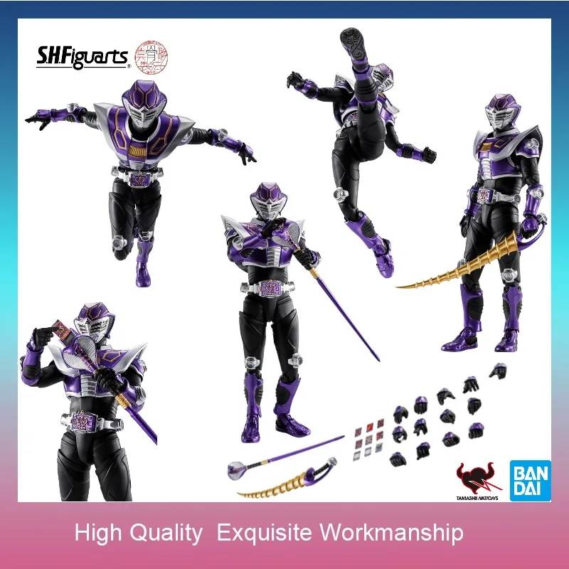 Фото Предзаказ Bandai SHF Shinkocchou Seihou Kamen Rider Ouja Takeshi Asakura, эпоха Хэйсэй, подвижная фигурка, 100% официальный продукт №1