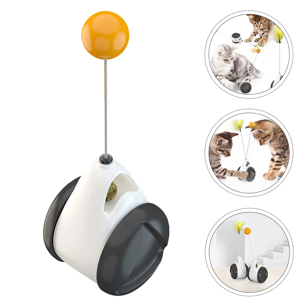 

Cat Toy Toysinteractiveindoor Cats Teaser Car Wand Pet Swing Catnip Tumbler Kitten Balance Chaser Exerciseteasing Exrecise Wheel