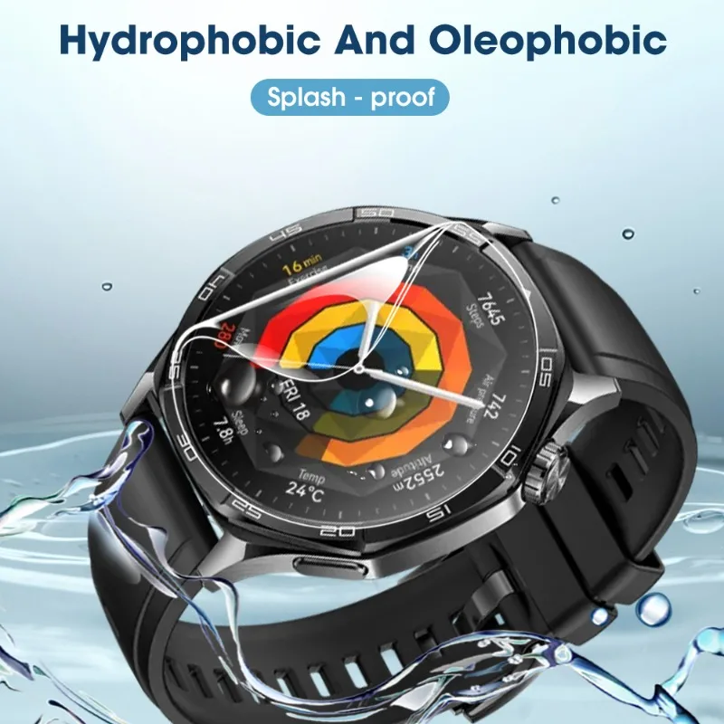 Фото Мягкая гидрогелевая пленка из ТПУ для Huawei Watch GT 5 GT5 41 мм 46 мм HD Прозрачная защитная пленка от царапин для Huawei GT5 Не стекло Новая №3
