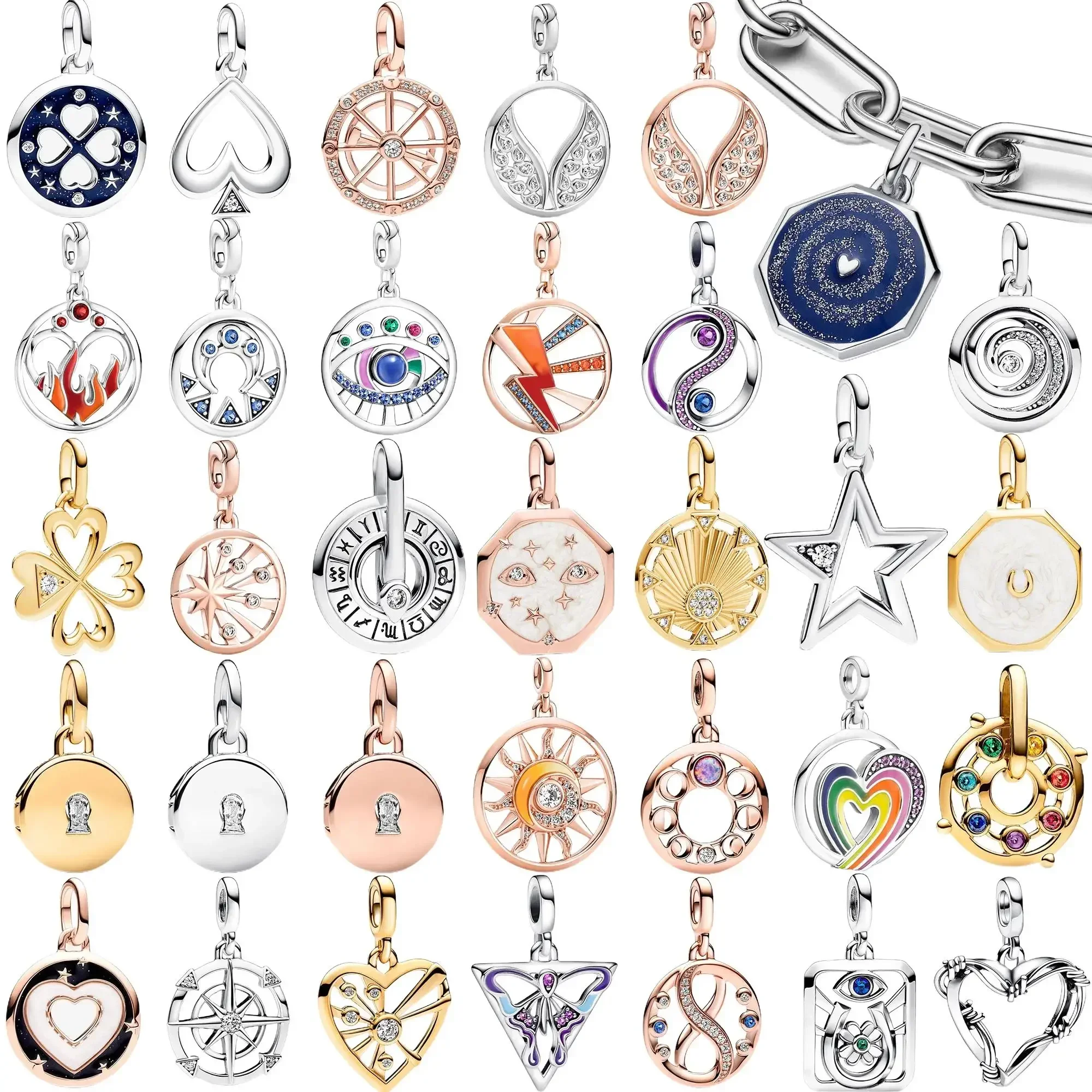 Лидер продаж 2024 подвеска с изображением кота и медведя женские украшения из