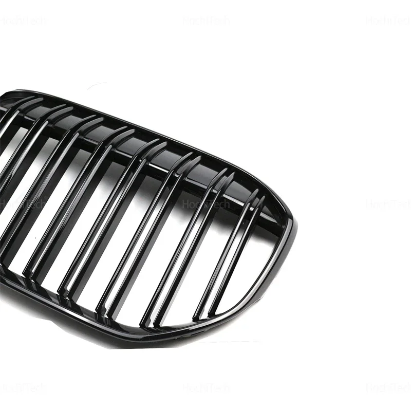 Для BMW 7 серии G11 G12 730i 740i 750i 740e 725d 730d 2019-2022 глянцевая черная решетка для гоночных