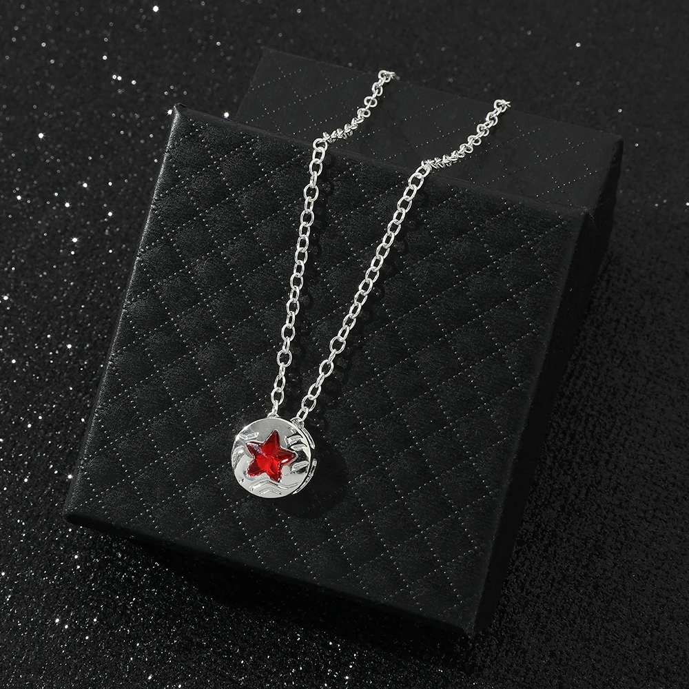 Ожерелье с кулоном в виде знака Мстителей Marvel научной фантастики модное ожерелье