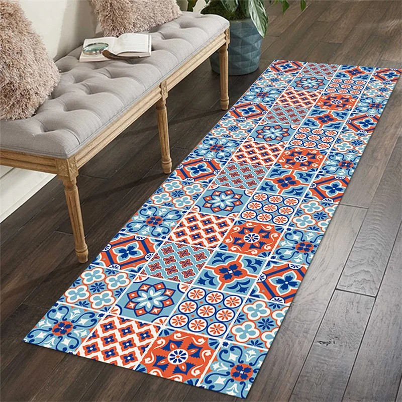 

Living Room Kitchen Rug Washable Modern Kitchen Mat Home Entrance Doormat Carpet Floor Mat Balcony Long Strip Door Nordic Style