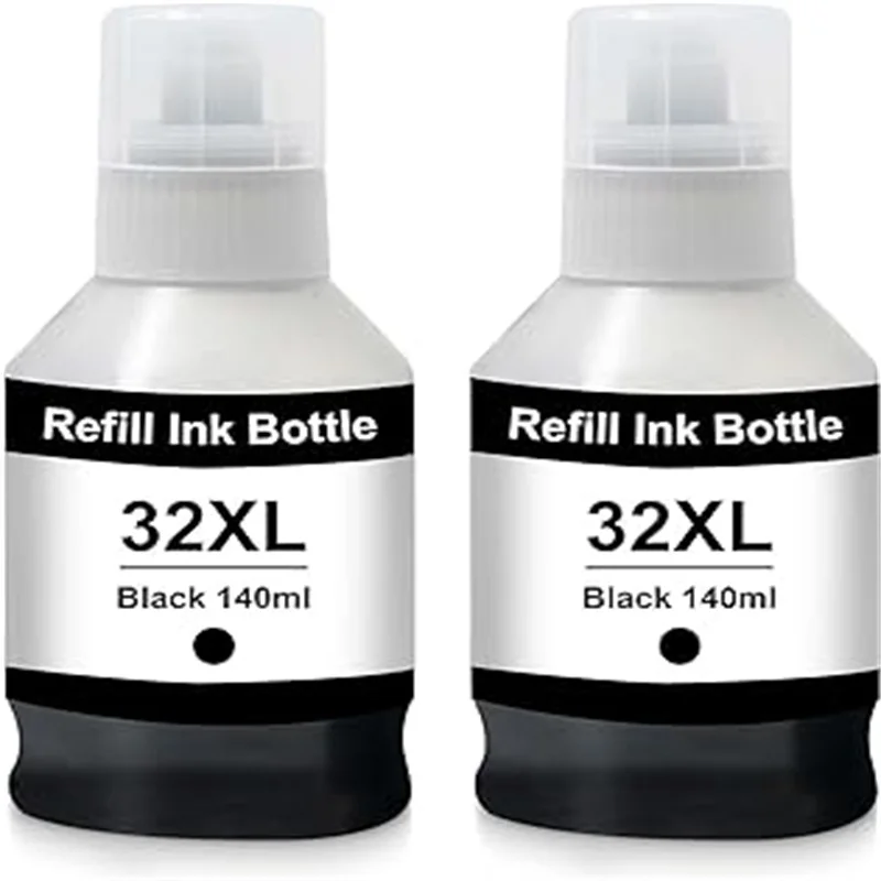 2 шт./упаковка черные чернила для принтеров 32 XL 140 551 555