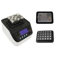 thermostatic dry bath incubator digital display with heating block laboratory heating equipment mixing and shaking metal bath