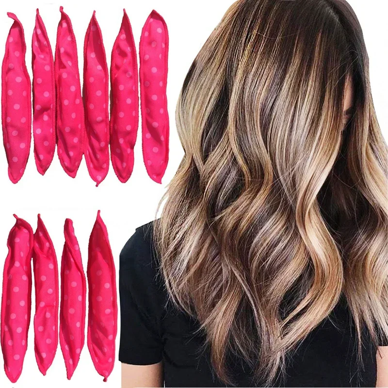 

10PCS Curler Hair Rollers Night Sleep wave point Foam Hair Curler Rollers Flexible Soft Pillow Hair Rollers DIY Sponge Hai