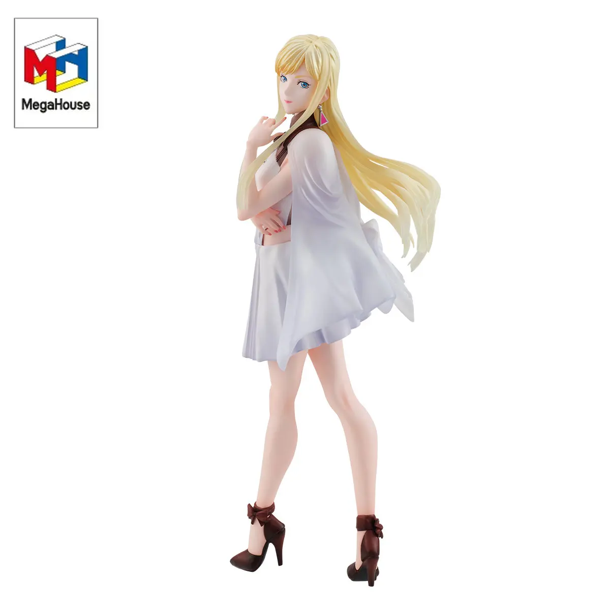 

MegaHouse MH GGG Mobile Suit GUNDAM Hathaway Gigi Andalucia Figures Models Anime Toys Birthday Gifts Dolls Ornaments statue