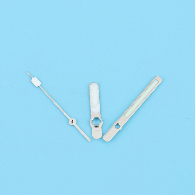 62MAS Solid стрелки часов подходят NH35 NH36 ETA2824 2836 ST2130 Движение Япония C3 Супер зеленый