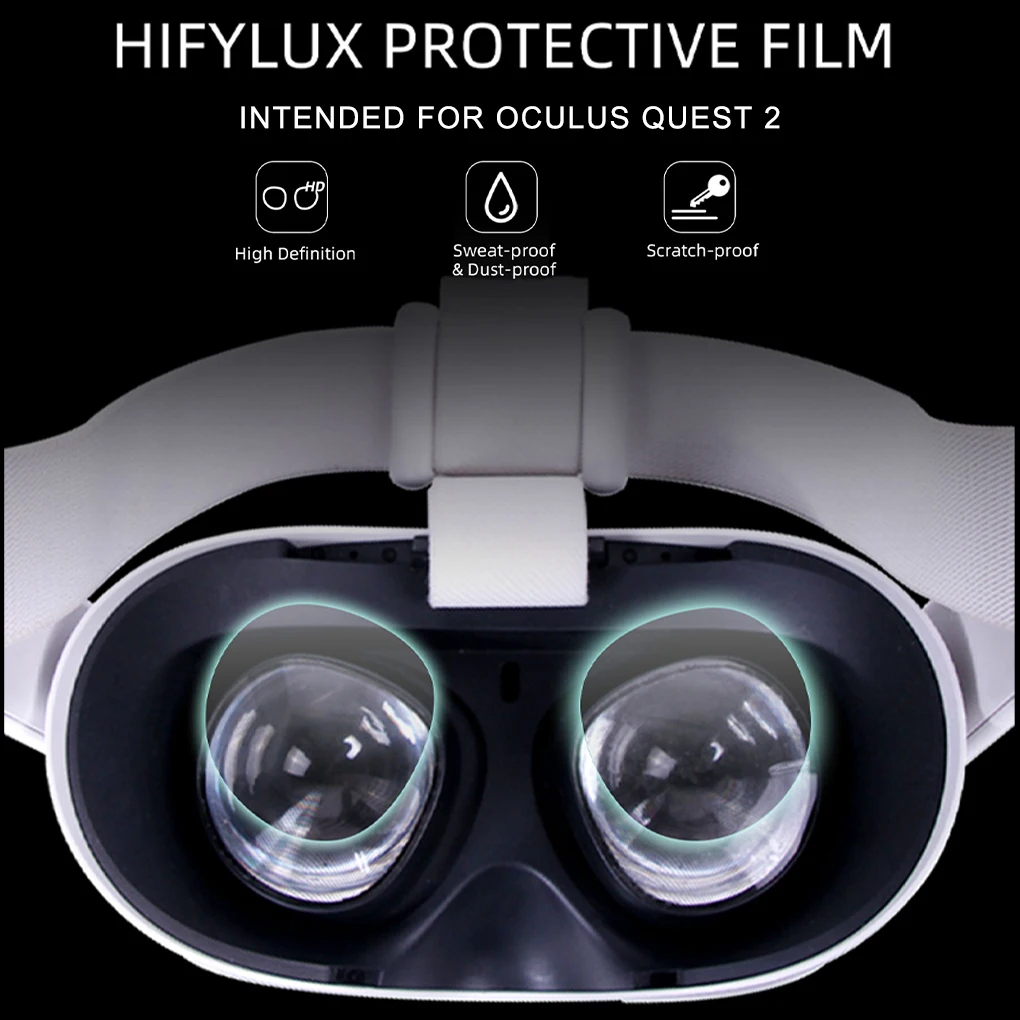 

Hifylux 4 шт. защитная пленка TPU портативный профессиональный HD точный устойчивый к царапинам Защитный Объектив виртуальной реальности