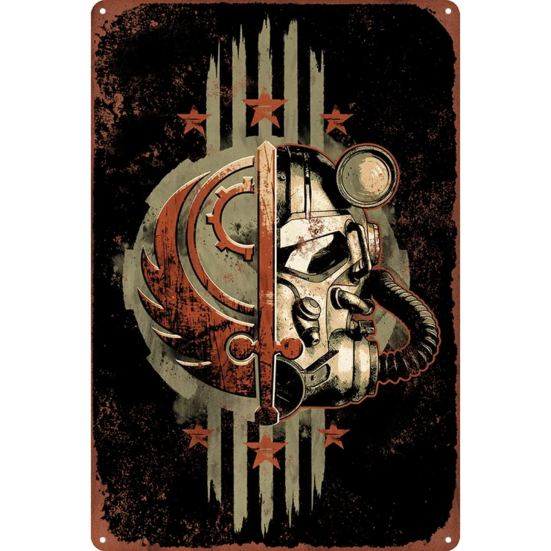 

Металлическая настенная картина, винтажный знак