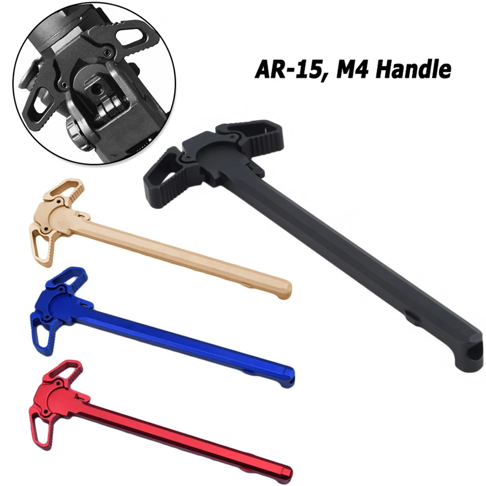 

Butterfly Charging Handle Foldable Pulling Handle Turning Tool for AR-15 M4 Airsoft Outdoor Survival Hunting Camping Accessories