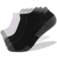 6pairs men athletic socks women sport cotton breathable thick towel bottom ankle sock outdoor fitness running low cut short sock