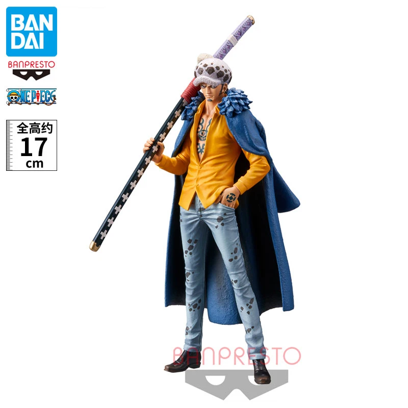 

Bandai Original DXF One Piece Trafalgar D. Water Law Action Figure Toys Collectible Model Gifts for Kids Genuine In-Stock