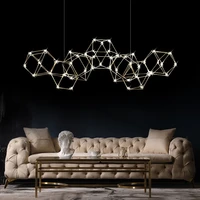 nordic restaurant chandelier modern luxury led bar villa living room firefly clothing store creative personality art lighting