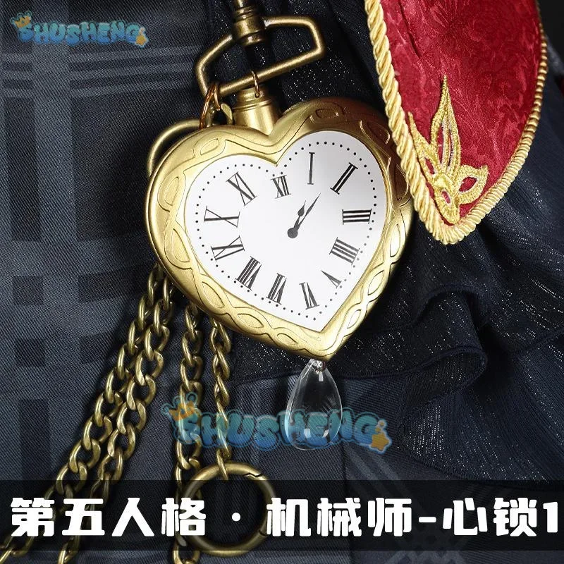 FC6Identity V Tracy Reznik Mechanic Косплей Костюм Heart Lock Униформа Хэллоуин Карнавал Вечеринка