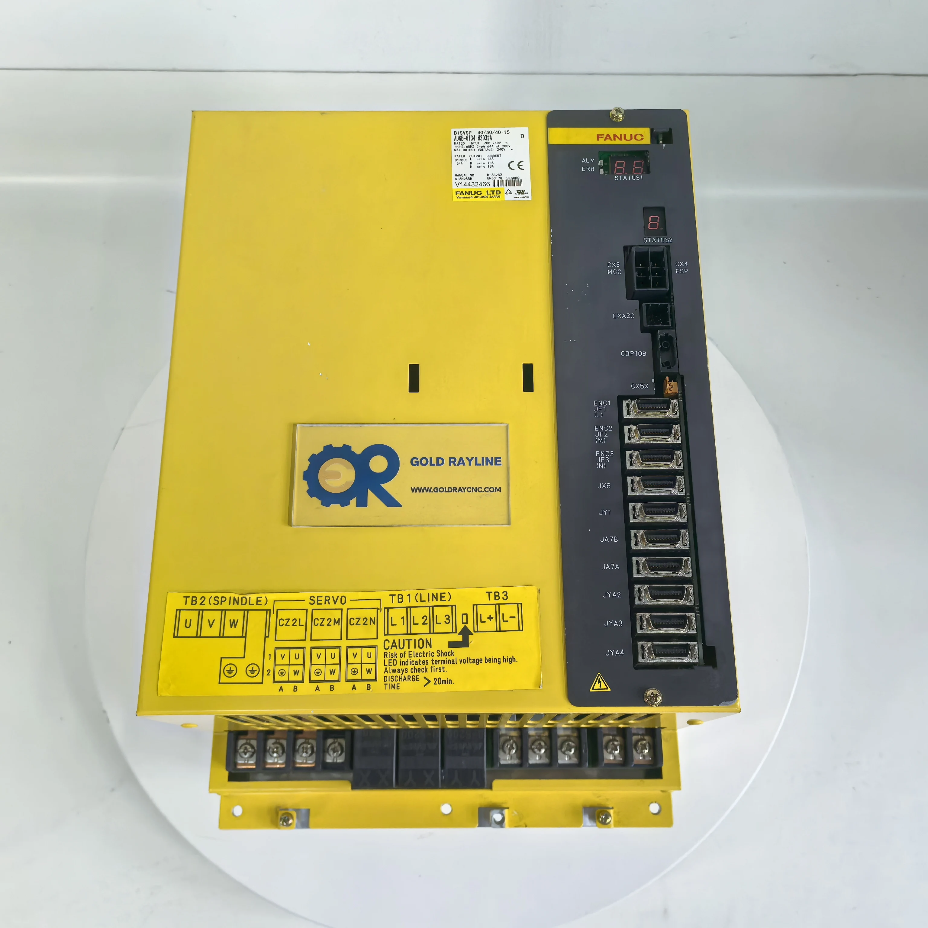 Фото Fanuc A06B-6134-H303 # Сервоусилитель проверен, исправен, в наличии. №4