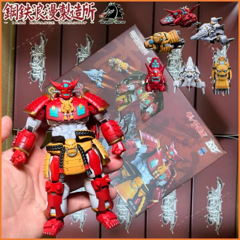 Фото НОВИНКА В НАЛИЧИИ! Специальное предложение: Трансформируемая фигурка Super Robot Legend SRL-01 Getter-Akaoni (серия Iron Romance Workshop) №1