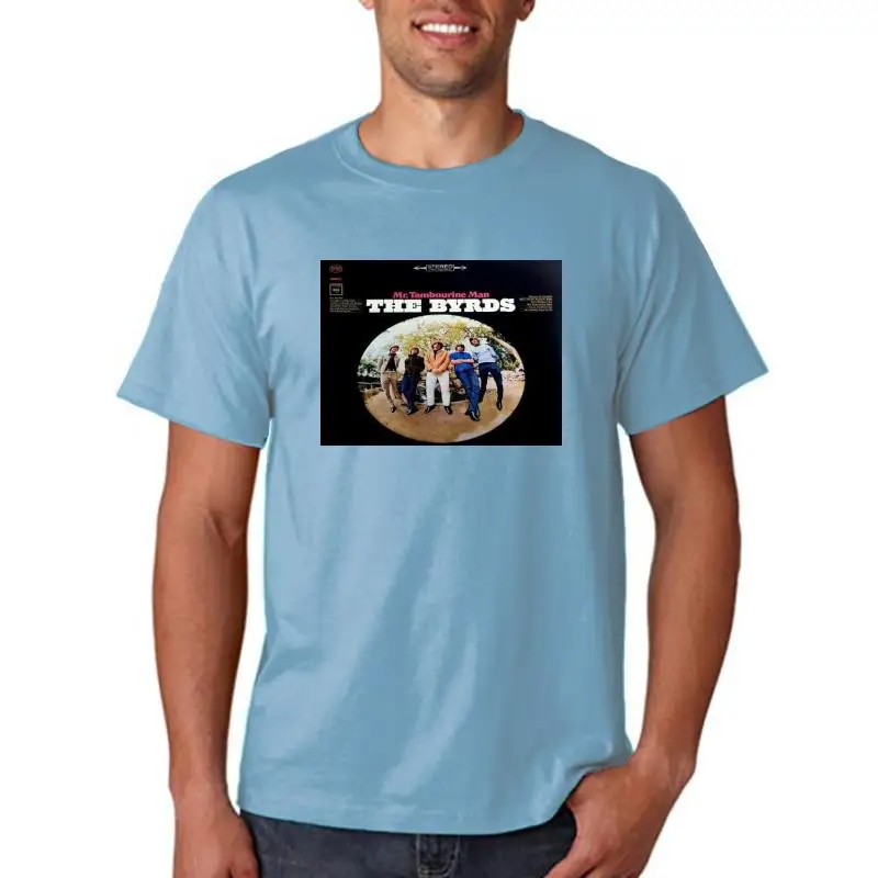 

THE BYRDS T SHIRT tambourine man vinyl cd cover Shirt